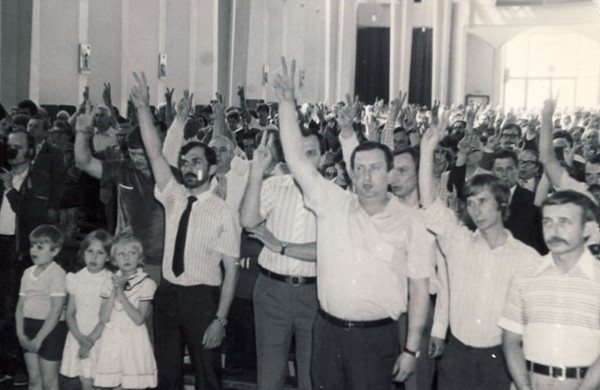 Kościół MBKP w Stalowej Woli, 1 maja 1985
